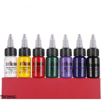 Tattoo Ink Color Set 7 PCS 15ml Stigma